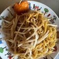 」りふ's cooksnap of when they made 簡単おつまみ！もやし焼きそば.