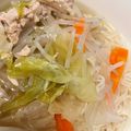 Hightea1's cooksnap of when they made スープが決め手！ちゃんぽんうどん♪.