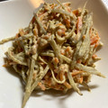 てふ's cooksnap of when they made 人参ごぼうの白だしマヨ胡麻和え★レンチン.