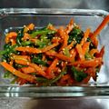 えみりんたん's cooksnap of when they made 簡単常備菜。ほうれん草とにんじんのナムル.