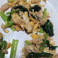 kanaaa123's cooksnap of when they made 小松菜とツナの卵炒め.