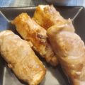 ぱにぱる's cooksnap of when they made 夏バテ解消＊肉巻き厚揚げのバタポン炒め.