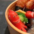 ONE★MAYU★'s cooksnap of when they made 赤ウインナーでタコの飾り切り（キャラ弁）.