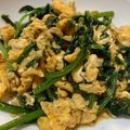 ゆみらんたん's cooksnap of when they made ほうれん草とふんわり卵のオイスター炒め.