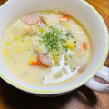 kinniko's cooksnap of when they made さつまいもと人参の和風ベジチャウダー.