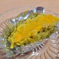 yukoko☆'s cooksnap of when they made レンジ＆トースターさつま芋スイートポテト.