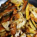 ぽぽぺっぺ's cooksnap of when they made 蓮根とかぼちゃのデリ風甘辛炒め.