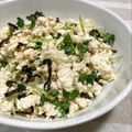 ☆のん☆☆'s cooksnap of when they made 簡単まぜるだけ！豆腐と貝割れ大根のサラダ.