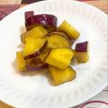 C I's cooksnap of when they made 揚げずに簡単♪塩キャラメル大学芋.