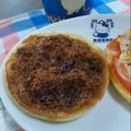 ponnko's cooksnap of when they made 【保育園のおやつ】かりんとうトースト.