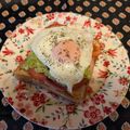 龍青空ママ's cooksnap of when they made アメリカの朝食✿アボカド・トースト.