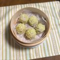 yesmama's cooksnap of when they made フライパンde簡単♡春キャベツの花焼売.