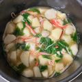 nanausako's cooksnap of when they made 時短☆里芋noカニカマあんかけ.