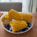 リリンgo's cooksnap of when they made 水コップ一杯3分トウモロコシ完璧なゆで方.