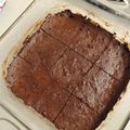 marihawaii's cooksnap of when they made ローファットスイーツ バナナブラウニー.