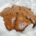 Pi♡pi's cooksnap of when they made 材料3つレンジ3分❤簡単濃厚チョコケーキ.