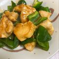あやママ99's cooksnap of when they made 鶏肉とピーマンのにんにく醤油炒め.