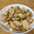 ママメイン！時々子供's cooksnap of when they made お弁当・一口おつまみ☆むね肉でマヨ焼き鳥.