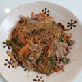 サンフラワー30's cooksnap of when they made 春雨はもどさない！で簡単チャプチェ.
