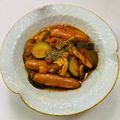あっこ姉's cooksnap of when they made ウインナーズッキーニ・茄子の簡単トマト煮.