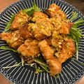 rug7's cooksnap of when they made さわらのから揚げ　香味ねぎソースかけ♪.