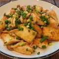 あーこ姐's cooksnap of when they made 鶏肉と厚揚げのマヨしょうゆ炒め♪.