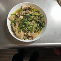 セブン克明's cooksnap of when they made 簡単！5分で完成！豚ニラもやし♪爆速♪.