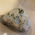 パッシーユ's cooksnap of when they made しらすと大葉のおにぎり.