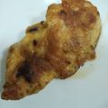 ラベンダー's cooksnap of when they made 簡単♪ささみのカレーチーズピカタ♪.