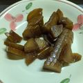 子供ネギ星人's cooksnap of when they made 冬の保存食　おばあちゃんの味噌大根.