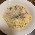 ⭐︎かおり⭐︎'s cooksnap of when they made 絶対美味しい♡クリームパスタ.