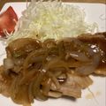 まいのおうちごはん's cooksnap of when they made 簡単！我が家の定番☆豚肉の生姜焼き.