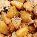 なつんこ★'s cooksnap of when they made 鶏とじゃがいものにんにく醤油焼き.