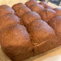 町子GLOVE's cooksnap of when they made 米粉配合・ココアミルクちぎりパン.
