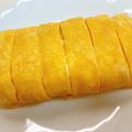 あんまかろん☆'s cooksnap of when they made ஐஃ巻き寿司用の玉子焼き♥お弁当にもஐஃ.