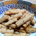 ねこハウス☆'s cooksnap of when they made おうちごはん♫ごぼうの柔らかきんぴら♫.