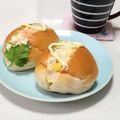 ぱふ's cooksnap of when they made ポテトサラダ&ロールパン挟み.