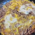 匡史さん's cooksnap of when they made ごはんがすすむ!!甘辛ミンチの卵とじ.