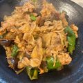 知紗＊'s cooksnap of when they made 子供も大好き！豚なすピーマンみそ炒め.