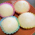 にこぱん☻'s cooksnap of when they made ふわふわ♪米粉の卵蒸しパン.