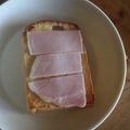 みるく茶's cooksnap of when they made おひとりさまのパンがサクサクハムトースト.