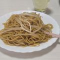 ぱふ♪'s cooksnap of when they made モヤシで作ろう！モチモチソース焼きそば♪.