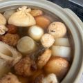 ゆっこ☆Y's cooksnap of when they made 簡単おでん♪大根・卵・ちくわ・つゆ.