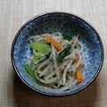 k_mnk's cooksnap of when they made 小松菜ともやしのナムル.