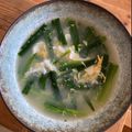 みるく茶's cooksnap of when they made にらたま味噌汁.