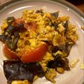 ながぴー♧'s cooksnap of when they made 木耳とトマトと卵のオイスターソース炒め.