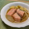 ビートルズ食堂's cooksnap of when they made 道産子の味?☆ほっこり鮭じゃが♪石狩鍋風.