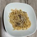はぴらん's cooksnap of when they made ☆ポルチーニのクリームパスタ☆.
