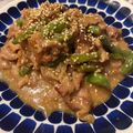 よちままキッチン☆！'s cooksnap of when they made 簡単、豚とインゲンのスタミナ炒め.