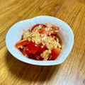 ねっちゃんっ's cooksnap of when they made 簡単！新玉ねぎ☆トマトのサラダ☆.